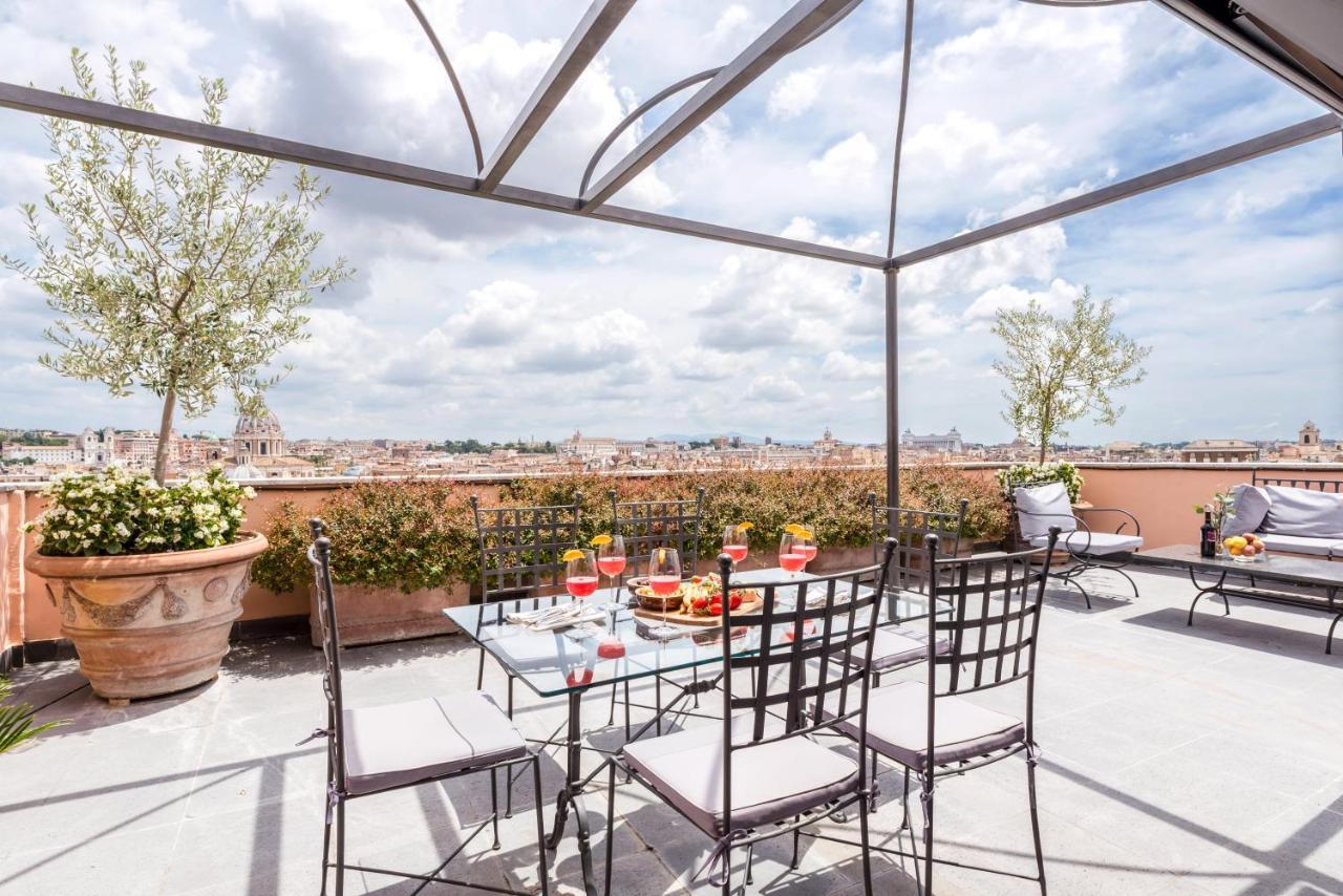The Best Rent - Spacious Apartment With Terraces With Panoramic View Of Rom Eksteriør billede