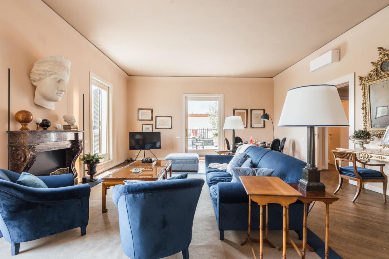 The Best Rent - Spacious Apartment With Terraces With Panoramic View Of Rom Eksteriør billede